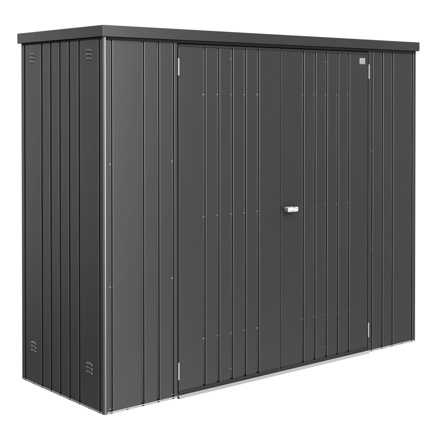 Biohort Zahradní skříň na nářadí 230 tmavě šedá, 227 x 83 x 182,5 cm