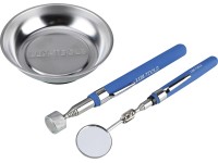 LUX-TOOLS Sada magnetické misky s příslušenstvím, 3dílná