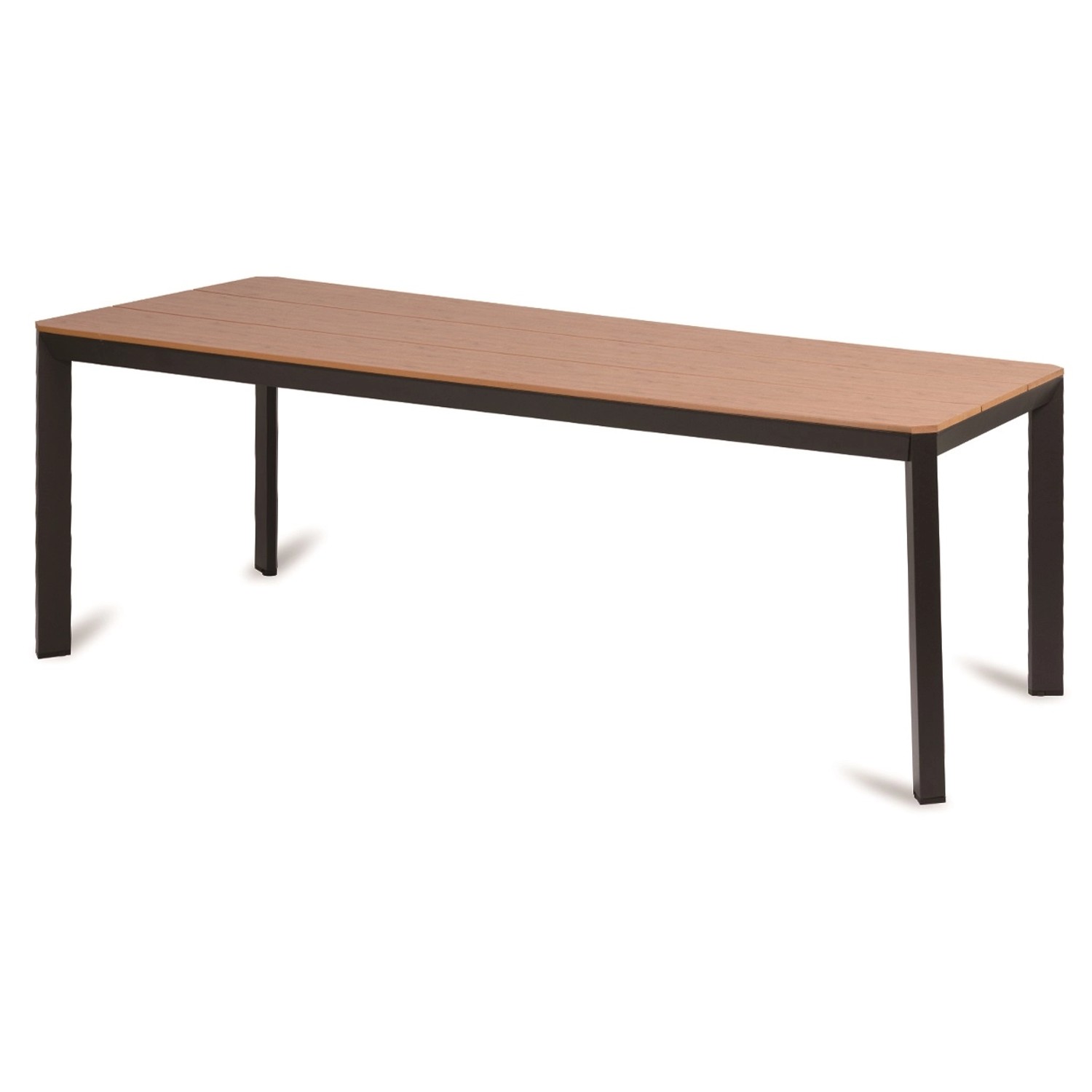 Zahradní stůl Oslo, artwood/hliník, 210 x 90 x 75 cm