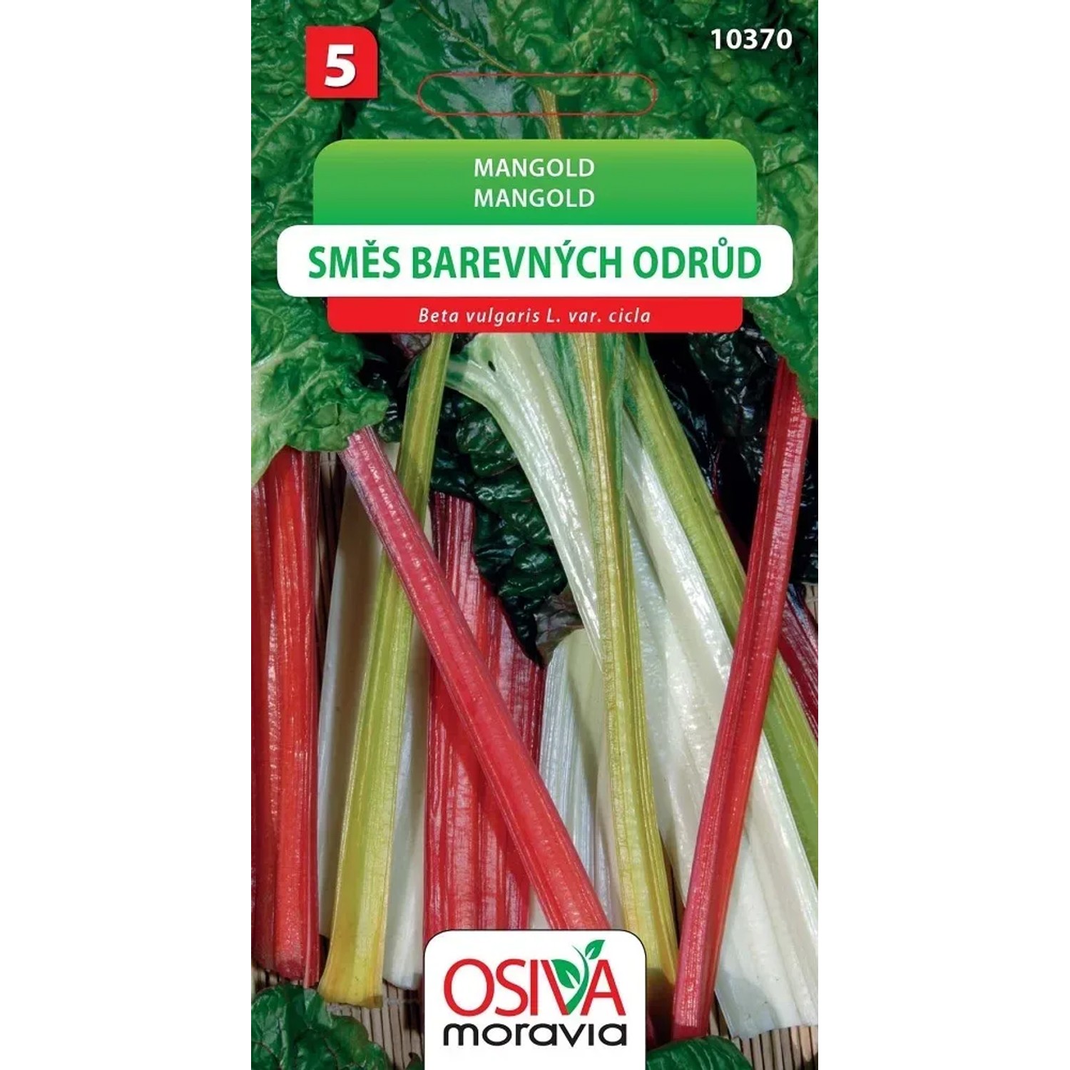 Semínka Mangold směs barevných odrůd (Beta vulgaris L. var. cicla)