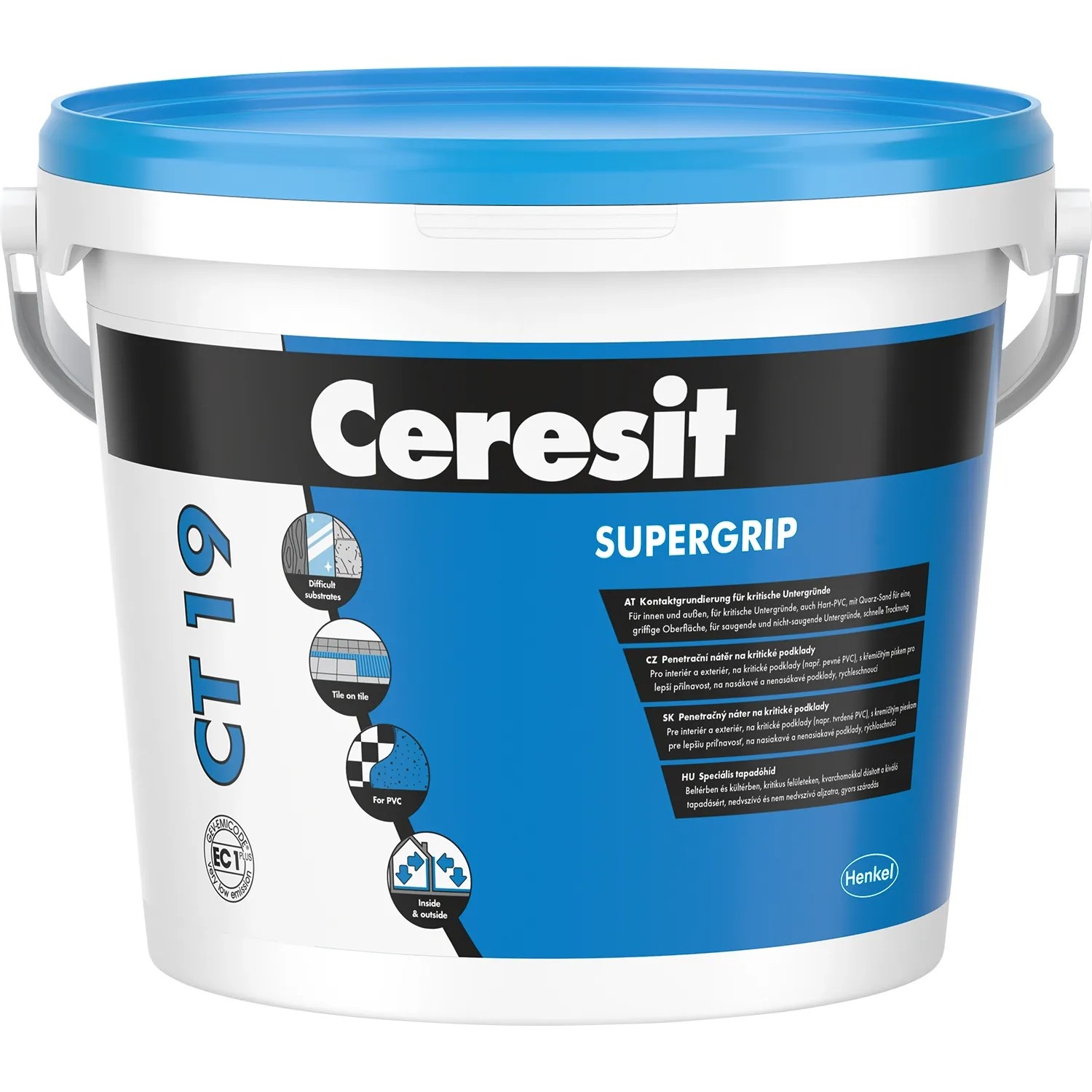 Rychlá penetrace pro dokonalou přídržnost Ceresit CT 19 Supergrip, 5 kg