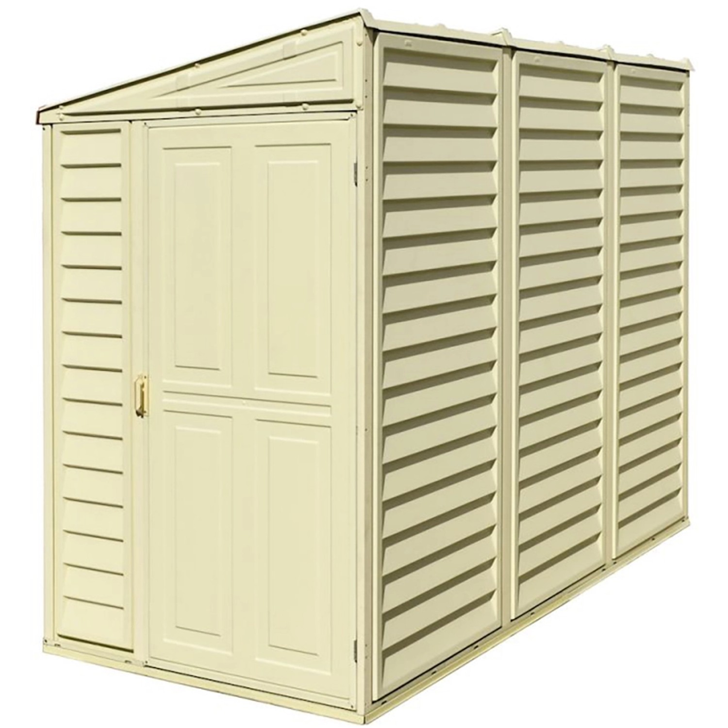 Duramax Plastový domek na nářadí SideMate, béžová, 242 x 122 cm