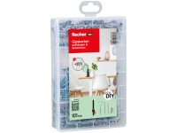 Fischer Master-Box Sada hmoždinek do sádrokartonu GK a šroubů, 101-dílná