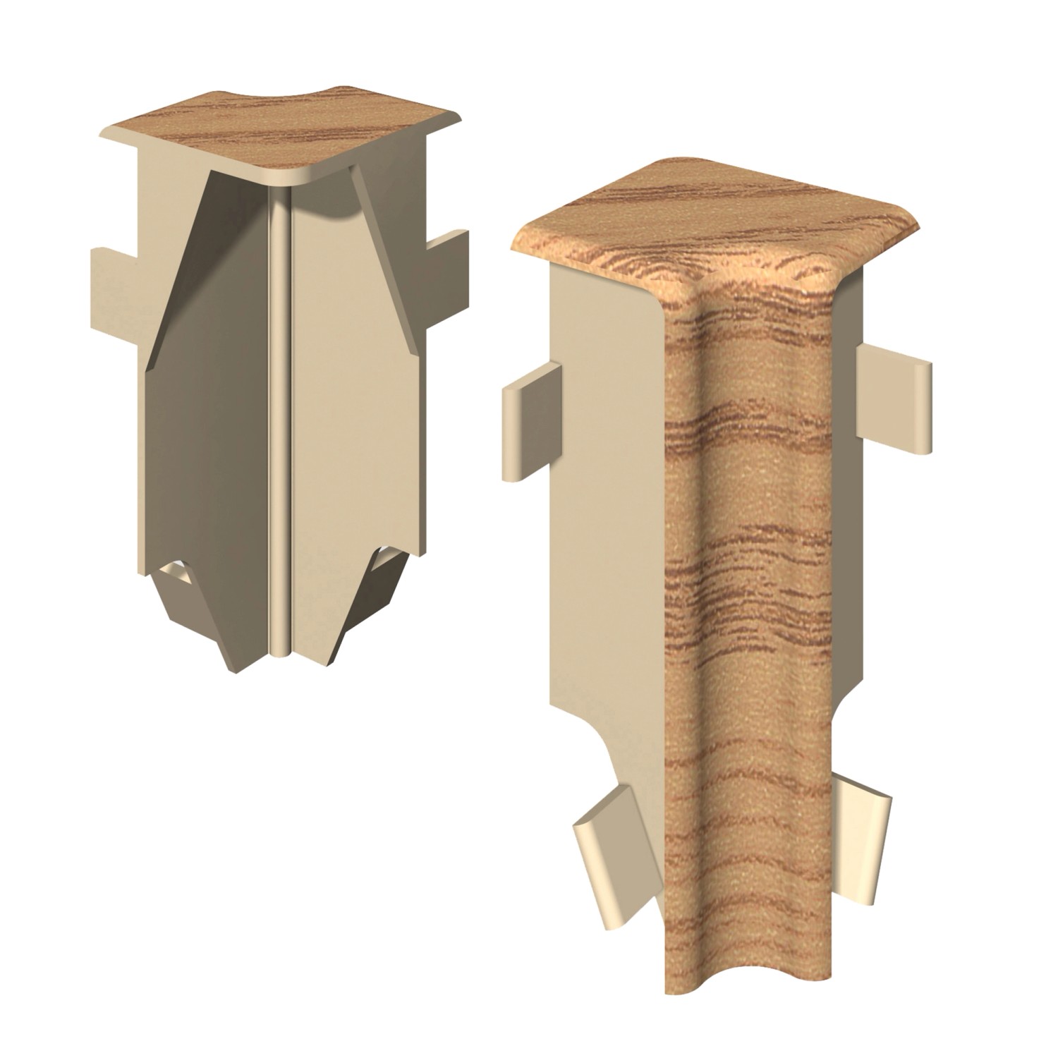 Egger Vnitřní roh pro soklovou lištu CUBICAL dub medový, 2 ks