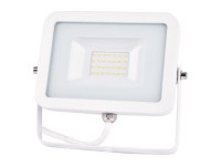 Duwi Venkovní LED reflektor SLIM s pohyb.senzor., 20W, IP65, bílá, 18,4 x 23,2cm