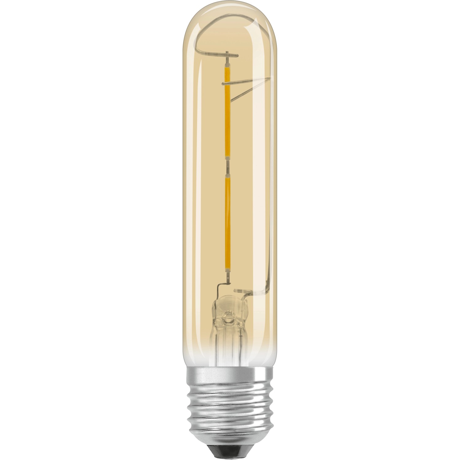OSRAM LED žárovka 1906 Tube 20, E27, 2,5 W, 200 lm, 2000 K, jantarová