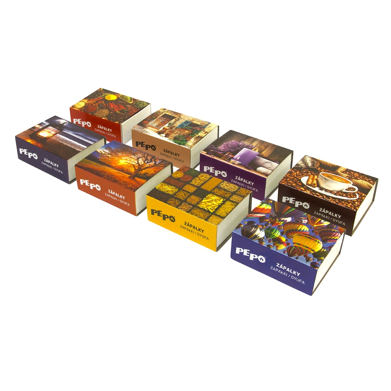 PE-PO Zápalky 55mm