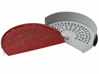 COVERNIT Čelo hřebenáče CLASSIC RAL 3011 červené 150 x 90 mm