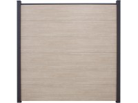 GroJa BasicLine Kompletní sada zásuvných panelů Sheffield Oak 180 x 180 cm