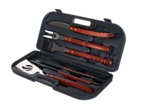 Souprava na grilování BBQ v kufříku, 5 ks