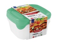 Curver Sada potravinových dóz Fresh&Go, různé barvy, 3 x 0,8 l