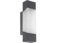 EGLO Nástěnné svítidlo GORZANO 4,8W 550lm 3000K IP44, antracit, 29 x 8 x 10,5 cm