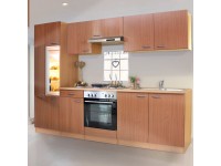 Respekta Kuchyně Gerda buk/buk 270 cm-bez el. přístrojů a pracovní desky