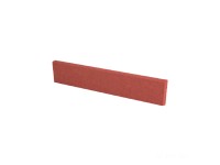 DITON Záhonový obrubník červený 100 x 5 x 20 cm