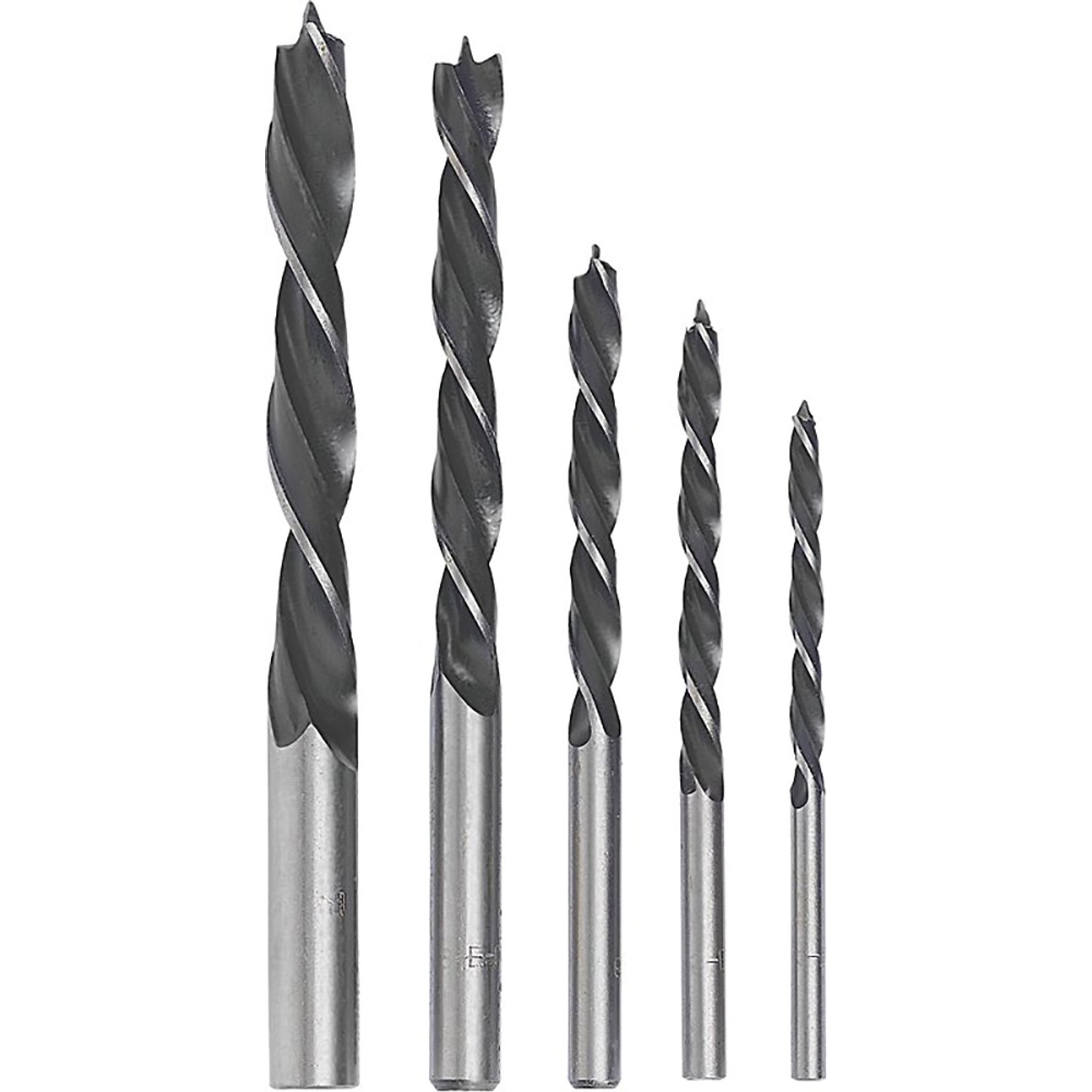 Sada vrtáků do dřeva 4-10 mm, 5dílná