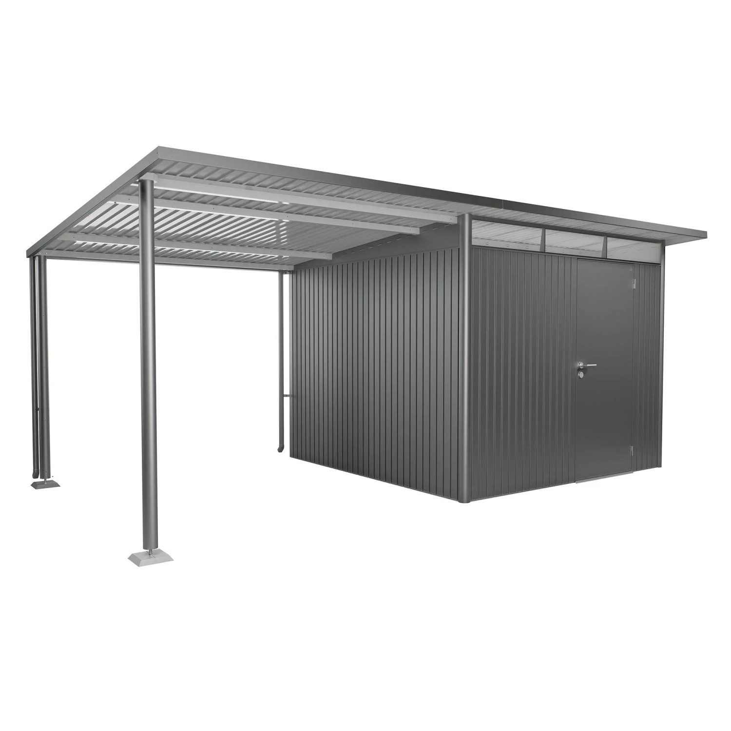 Biohort Boční stříška k domku AvantGarde/ECO A3, A7, křemenově šedá
