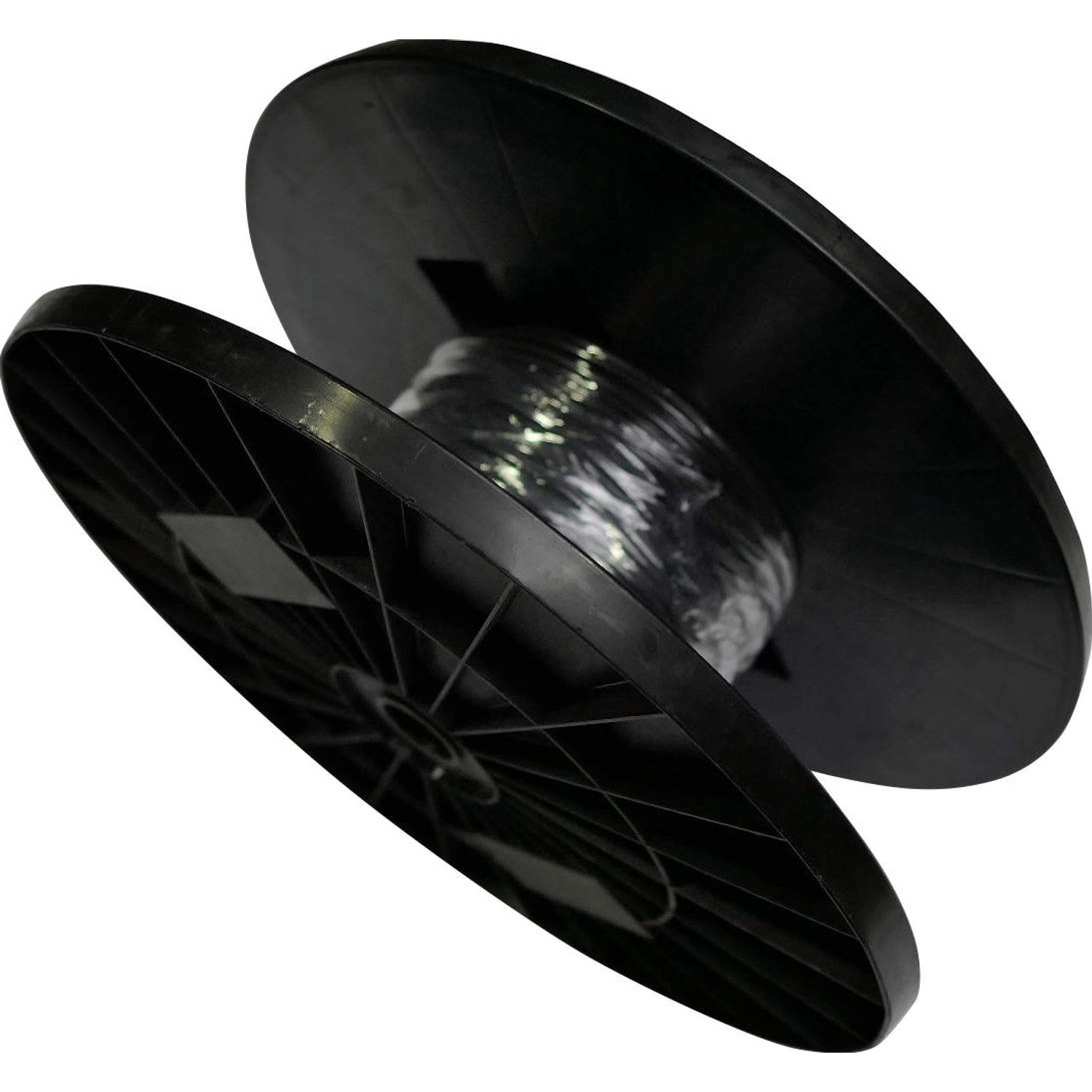 Silový vodič H07V-U 1,5, černá (cívka) - metráž