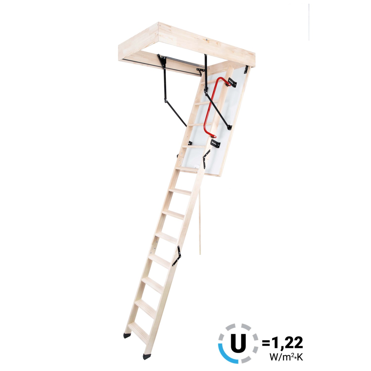 OMAN Půdní schody TERMO Plus Green Line, 120 x 70 cm