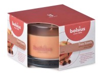 Bolsius Vonná svíčka ve skle Apple Cinammon, 90 x 63 mm