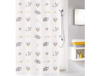 Kleine Wolke Sprchový závěs Sheep Multicolor, 180 x 200 cm