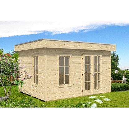 Skan Holz Zahradní domek Breda přírodní, 380 x 380 cm