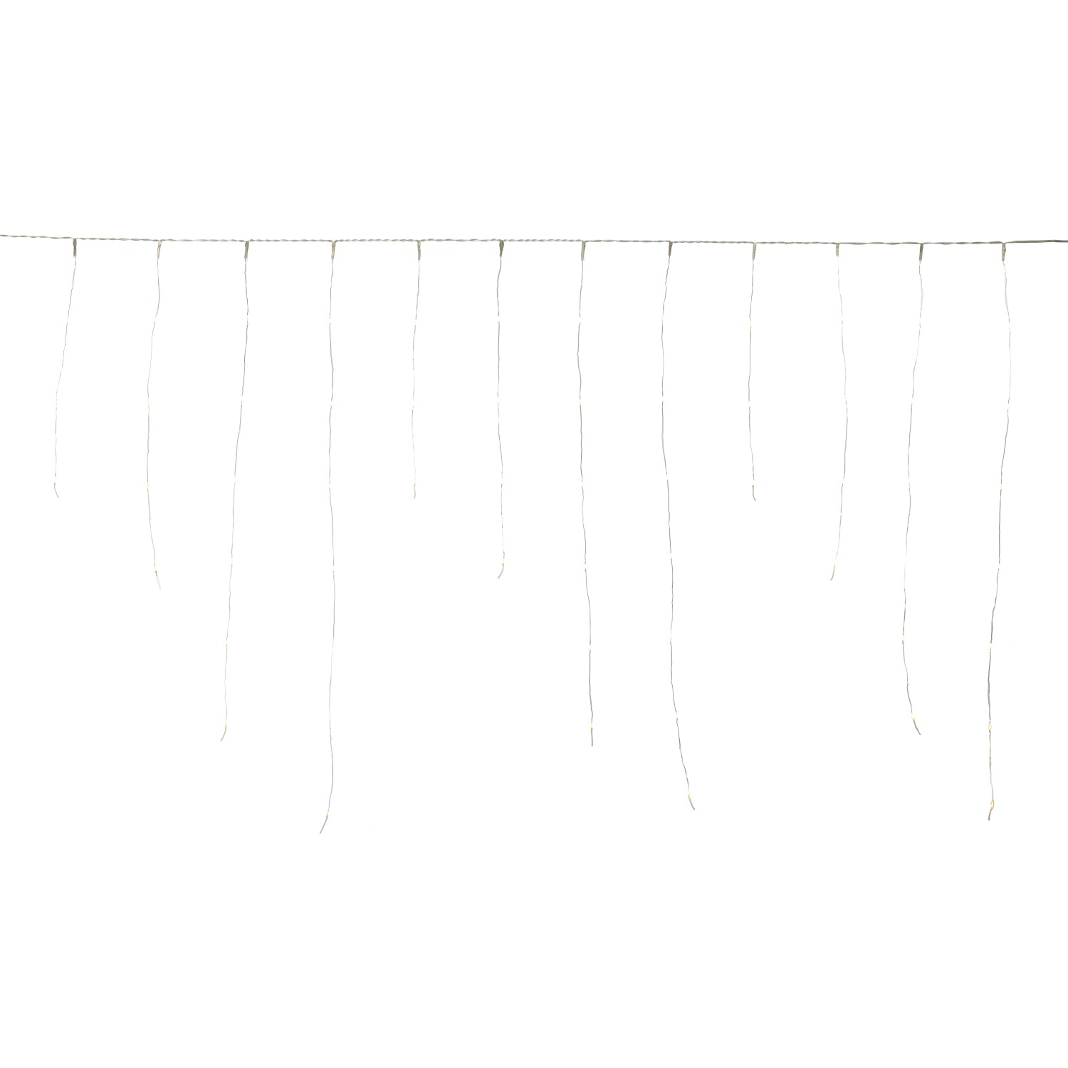 LED světelný řetěz s efektem mrznoucího deště, 100 LED, transparentní, 6,9 m