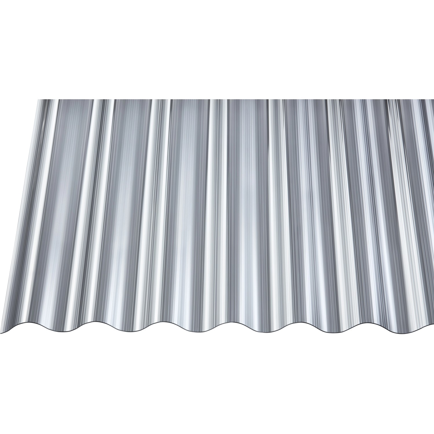 Gutta Polykarbonátová vlnitá deska vlna, 1,4mm, 76/18 rille antracit 200 x 90 cm