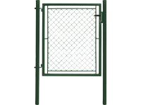 PILECKÝ Jednokřídlá branka IDEAL Zn+PVC zelená, 1085 x 1200 mm
