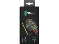 Wera Sada úhlových klíčů 967/9 TX BO Multicolour 1 SB BlackLaser, 9dílná