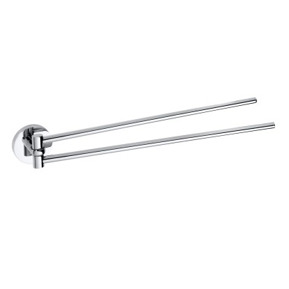 Bemeta Držák na ručníky OMEGA dvojitý otočný 55 x 55 x 420 mm