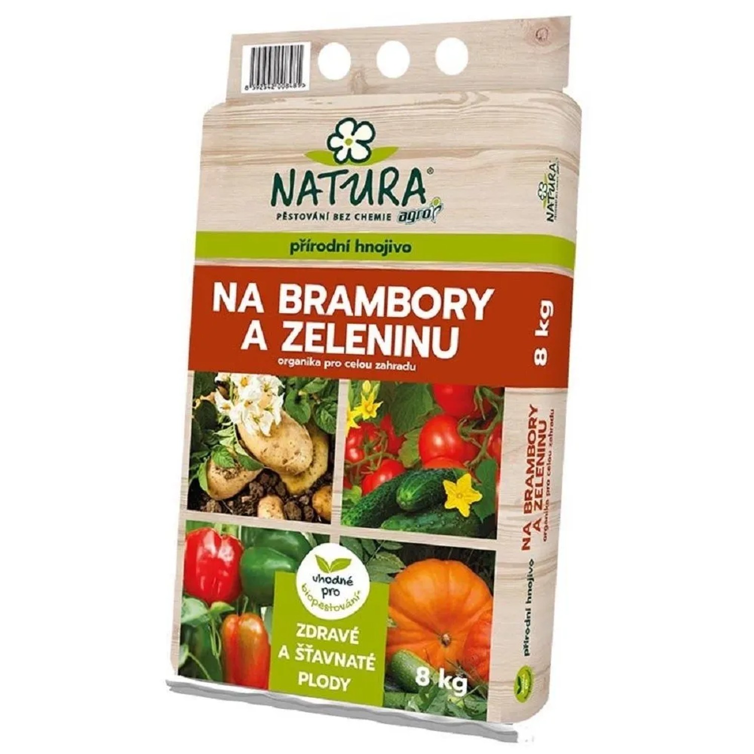 NATURA Přírodní hnojivo na brambory a zeleninu 8 kg