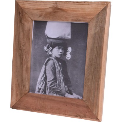 Koopman Fotorámeček z týkového dřeva 37 x 32,5 x 2,5 cm