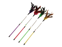 Olala Pets Hračka pro kočky - mávátko s peřím na pružině Olala Pets Hračka pro kočky - mávátko s peřím na pružině