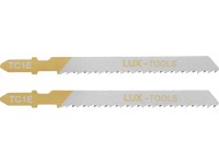 LUX-TOOLS Listy přímočaré pily HCS na dřevo a plast upínání T 75 mm