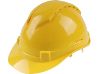 LUX-TOOLS Stavební helma 6-bodová, žlutá LUX-TOOLS Stavební helma 6-bodová, žlutá