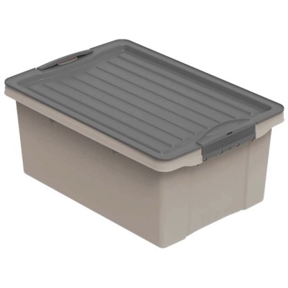 Rotho Stohovatelný box Compact A4 cappuccino, 13 l