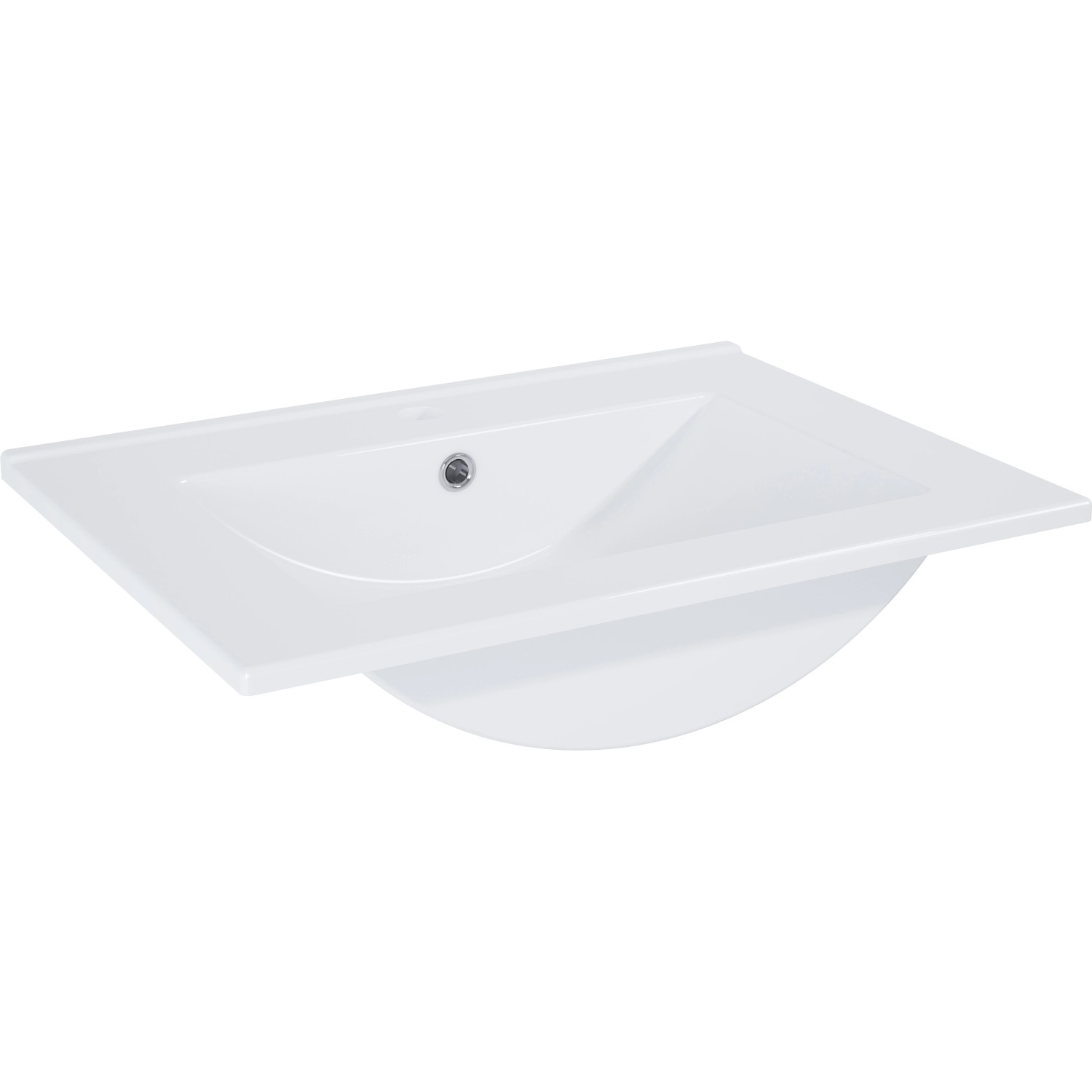 Maximus Umyvadlo Kyra bílé matné 17,5 x 61,3 x 46,5 cm