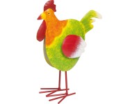 Dekorativní figurka Kohout 26 x 33 cm