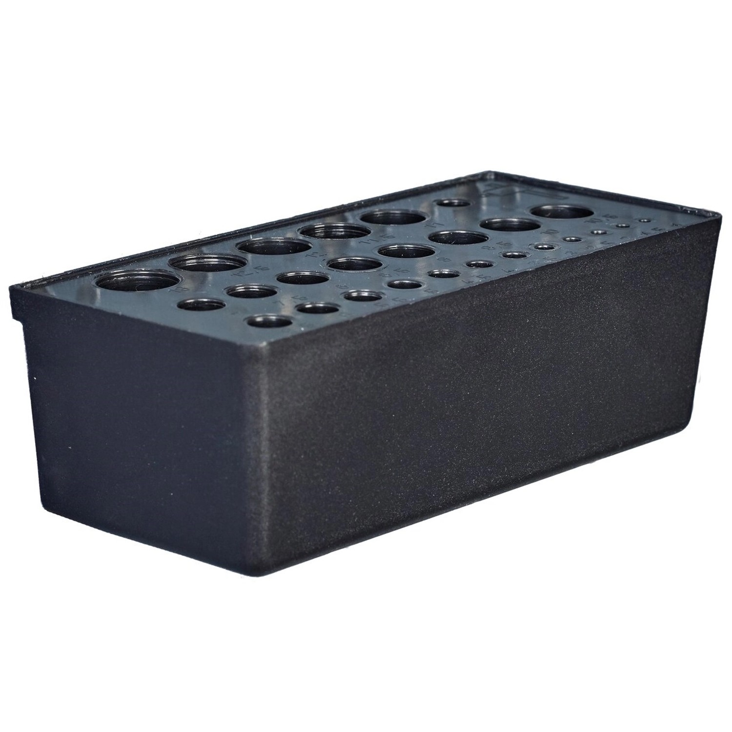 Küpper Box na drobnosti pro děr.stěnu 7209, 26 zástrčných děr 1-13mm, 55x125mm