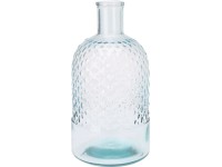 Koopman Dekorativní skleněná váza transparentní pr. 12 x 23 cm