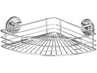 Wenko Vacuum-Loc Rohová polička Bari chrom