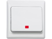 OBI Kontrolní LED přepínač REA polární bílý 16,5 x 12,9 x 5,5 cm