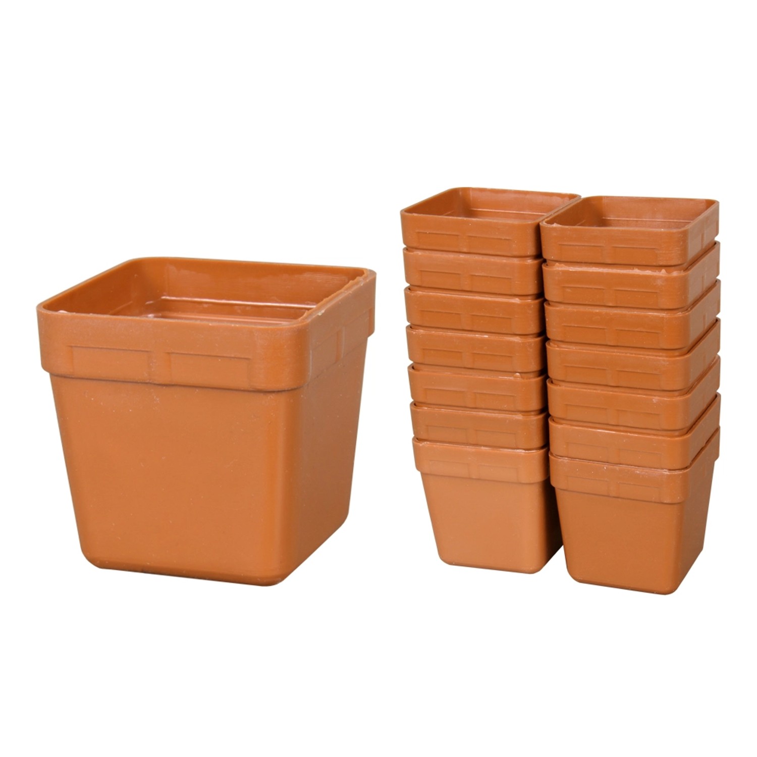 Květináč výsadbový Kaktus, terakota, 14 ks, 6 x 6 cm