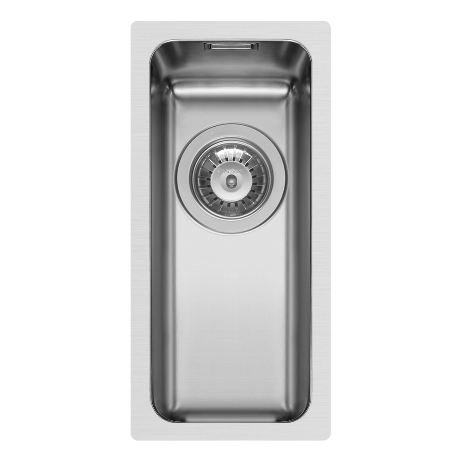 PYRAMIS Nerezový dřez pro spodní montáž LYDIA 1B hladký, 17 x 40 cm