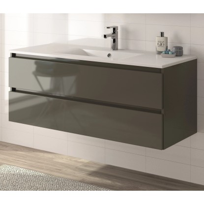 Allibert Umyvadlová sestava Alma, asfalt, 120 cm