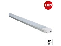 E2 LED Podlinkové svítidlo Plan 3K, IP20, 10 W, 1000 lm, 60 x 3,2 x 1,4 cm