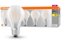 OSRAM LED žárovka Base Classic A60 Filament Frosted E27 6,5W 806 lm 2700K, 5 ks