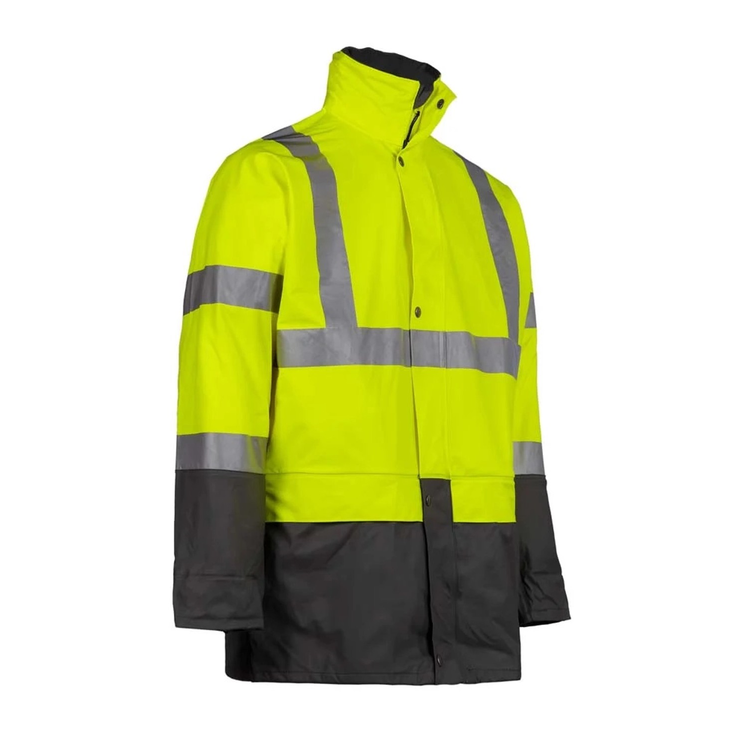 NINE WORTHS Pracovní bunda do deště HI-VIS BANDIT fluorescenční žlutá S