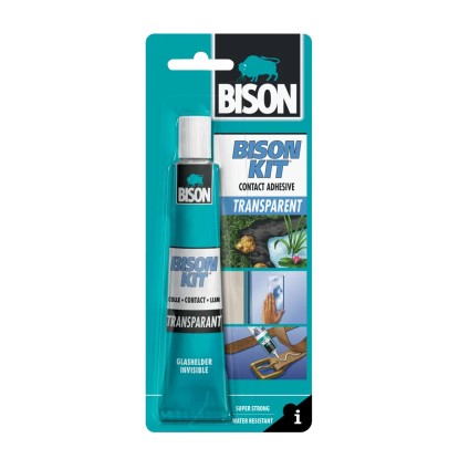 BISON Univerzální kontaktní lepidlo BISON Kit Transparent, 50 ml
