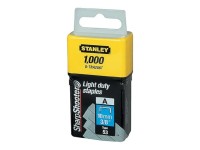 STANLEY LD Spony standardní 1-TRA206T, typ A 5/53/530, 1000 ks